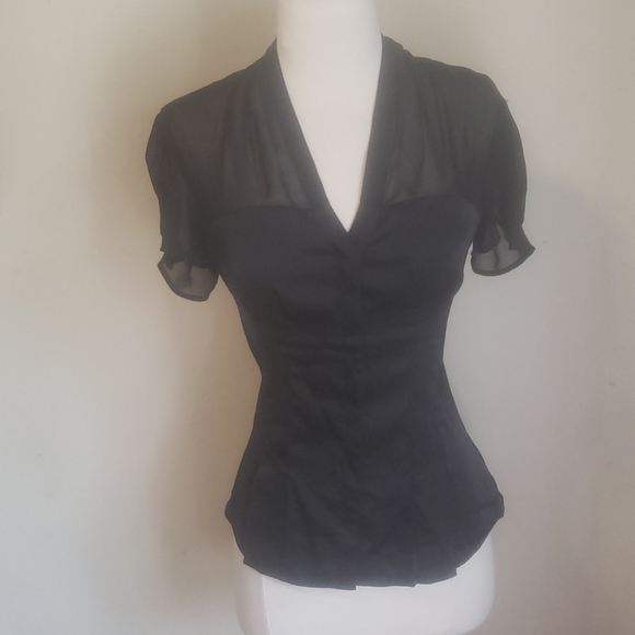 Express Tops - Express black blouse sz s